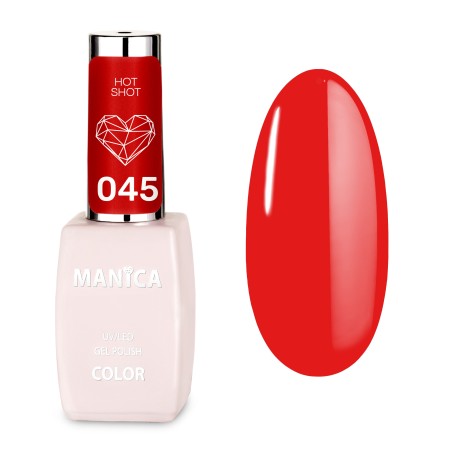 Manica Lakier hybrydowy LED/UV 10ml -  Hot Shot - 045