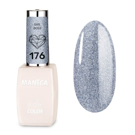 Manica Lakier hybrydowy LED/UV 10ml -   Girl Boss - 176