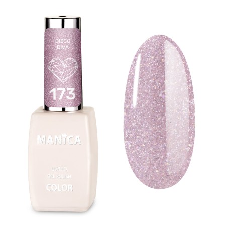 Manica Lakier hybrydowy LED/UV 10ml -  Disco Diva - 173