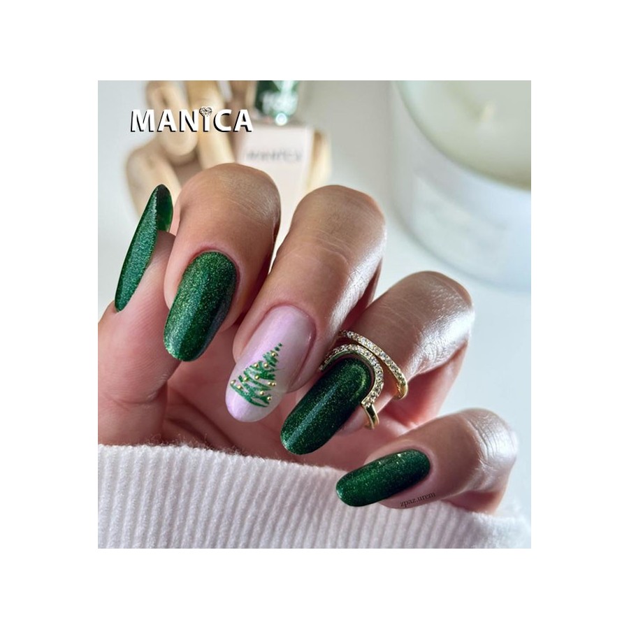 Manica Lakier hybrydowy LED/UV 10ml - Mistletoe Magic  - 198