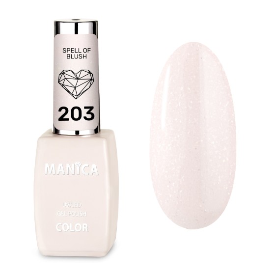Manica Lakier hybrydowy LED/UV 10ml - Spell of Blush - 203