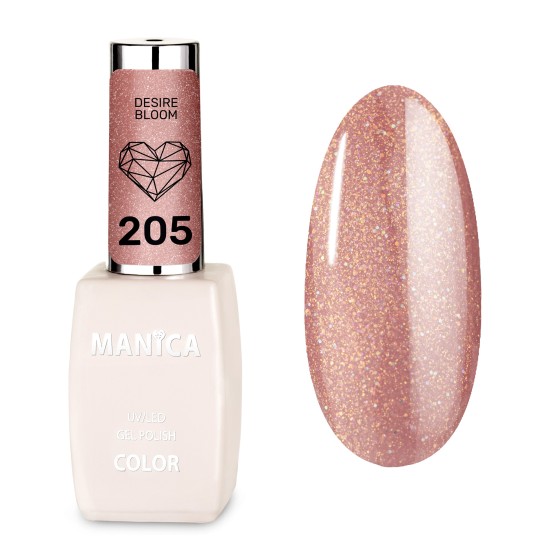 Manica Lakier hybrydowy LED/UV 10ml - Desire Bloom- 205
