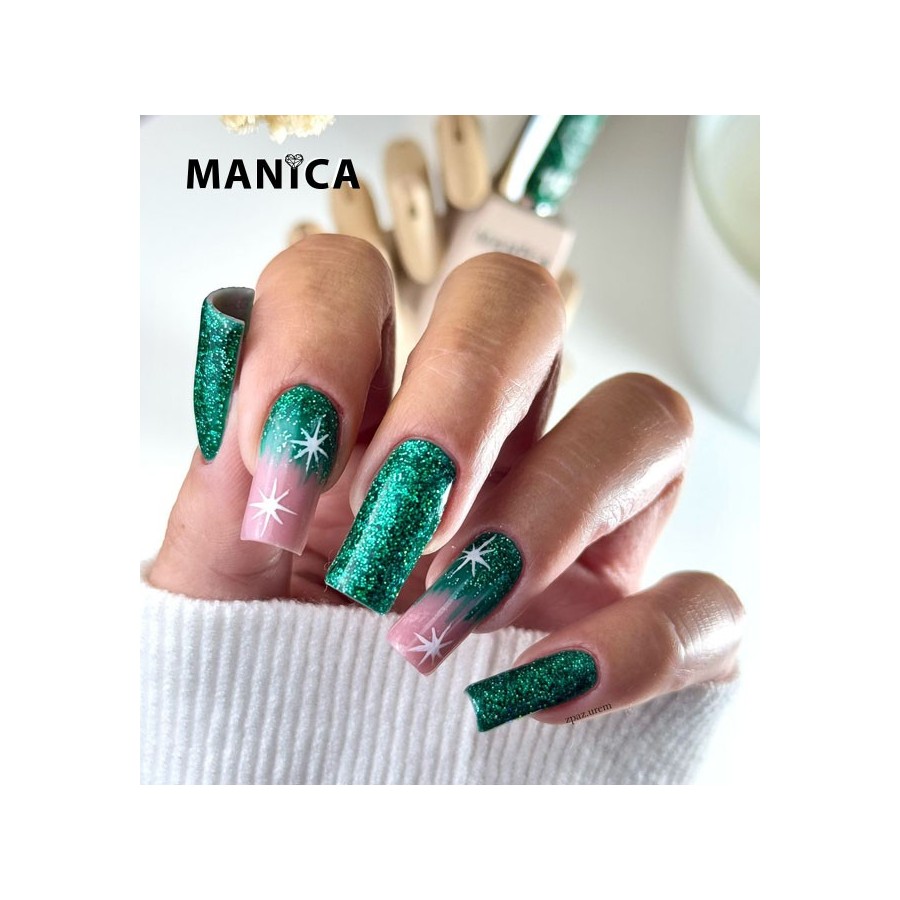 Manica Lakier hybrydowy LED/UV 10ml - Holiday Evergreen  - 197