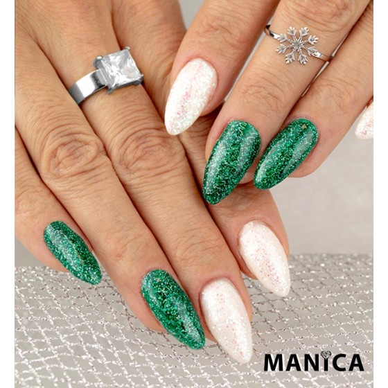 Manica Lakier hybrydowy LED/UV 10ml - Holiday Evergreen  - 197