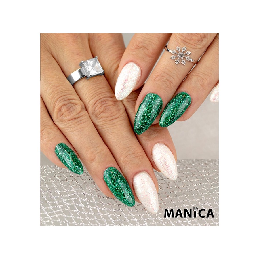 Manica Lakier hybrydowy LED/UV 10ml - Holiday Evergreen  - 197