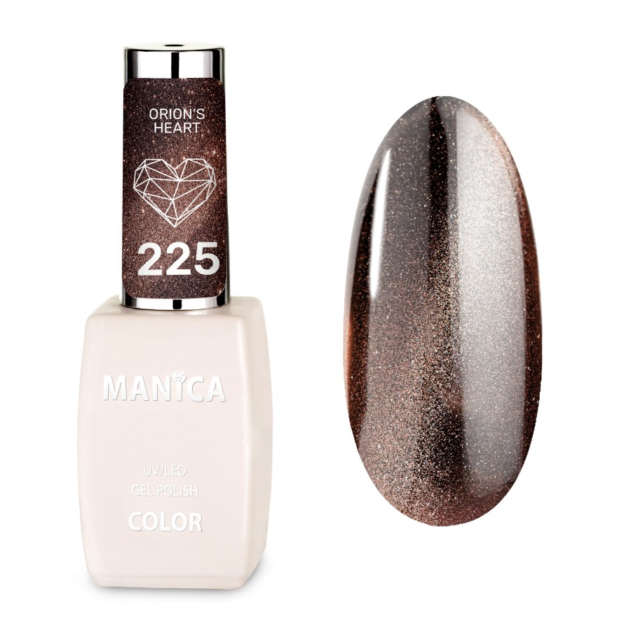 Manica Lakier hybrydowy Cat Eye LED/UV 10ml - Orion's Heart - 225