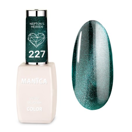 Manica Lakier hybrydowy Cat Eye LED/UV 10ml - Neptun's Heaven - 227