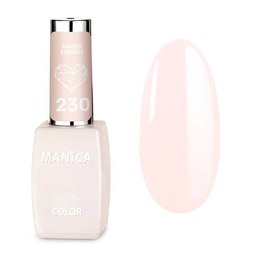 Manica Lakier hybrydowy LED/UV 10ml - Amber Energy - 230