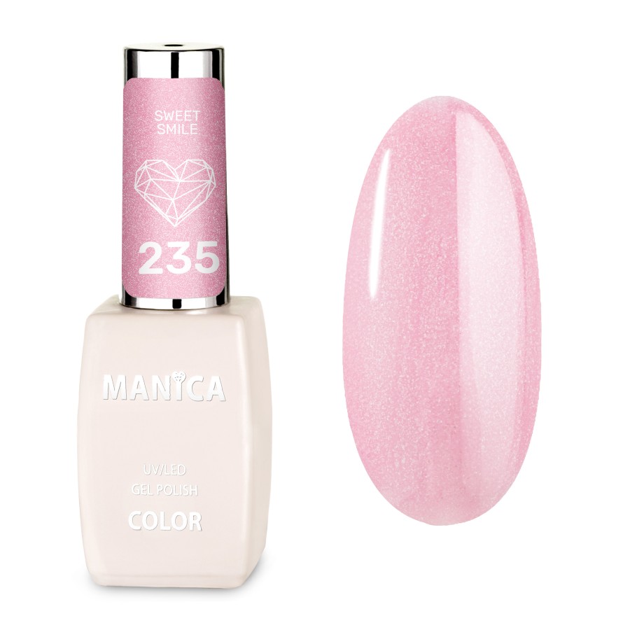 Manica Lakier hybrydowy LED/UV 10ml - Sweet Smile - 235