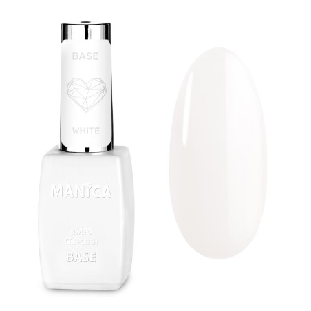 Manica Baza hybrydowa UV/LED Gel Polish Base White 10ml