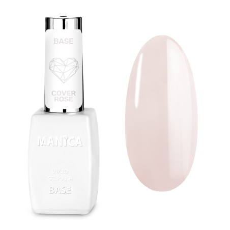 Manica Baza hybrydowa UV/LED Gel Polish Base Cover Rose 10ml