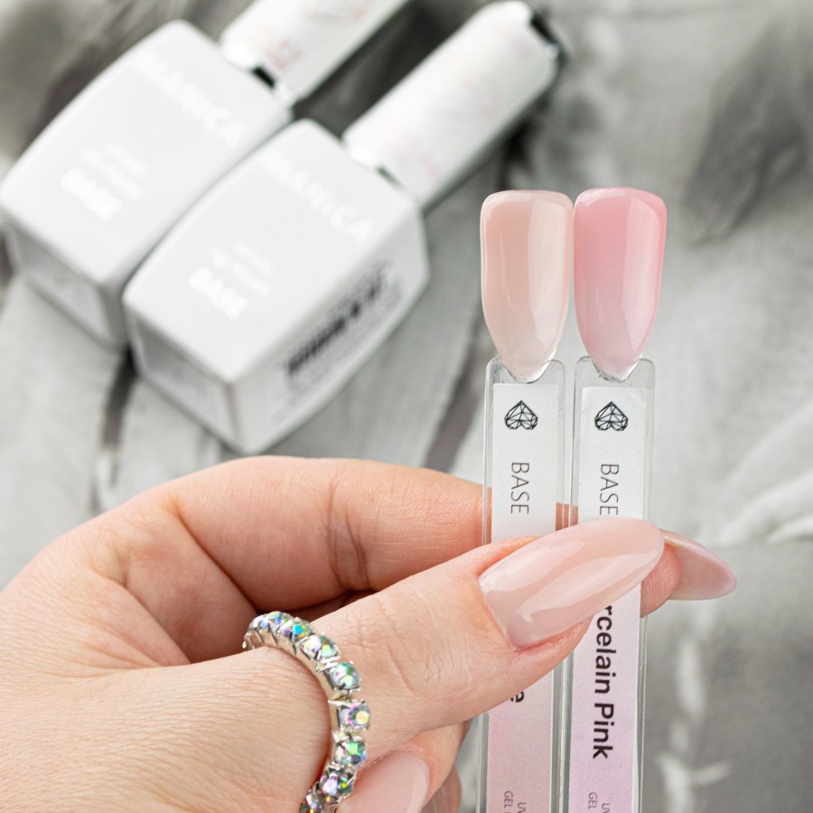 Manica Baza hybrydowa UV/LED Gel Polish Base Porcelain Pink 10ml