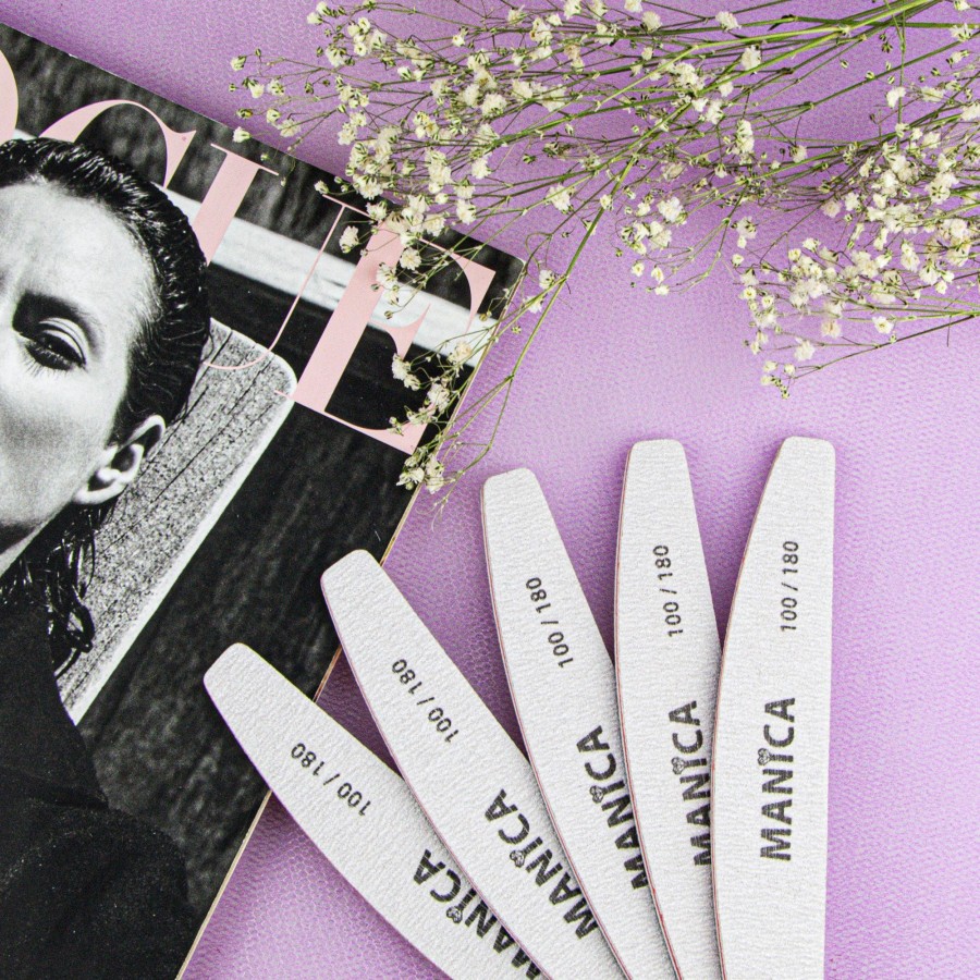 Pilnik do paznokci 100/180 - Bezpieczny pakiet do manicure | MANICA.PL