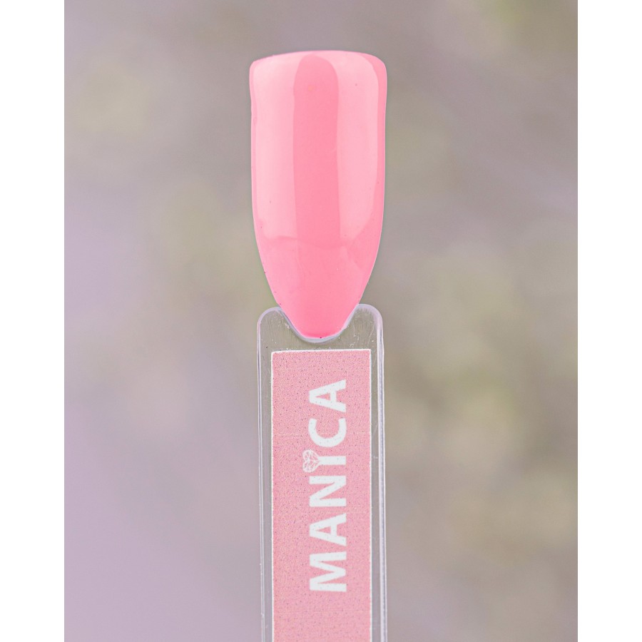 Cukierkowy różowy lakier hybrydowy LED/UV letni manicure | MANICA.PL