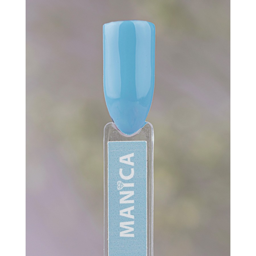 Błękitny Lakier Hybrydowy LED/UV letni manicure | MANICA.PL