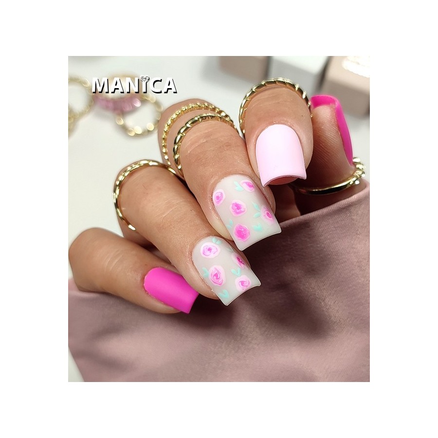 Fioletowy Lakier Hybrydowy LED/UV odcień różowego | MANICA.PL