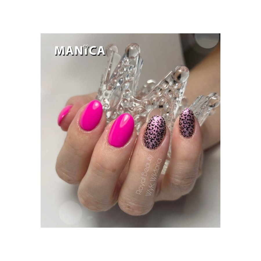 Intensywny Różowy Lakier Hybrydowy LED/UV energiczny | MANICA.PL