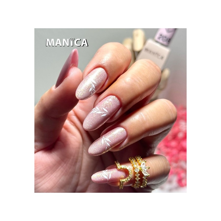 Manica Lakier hybrydowy LED/UV 10ml - Satin Charm - 208