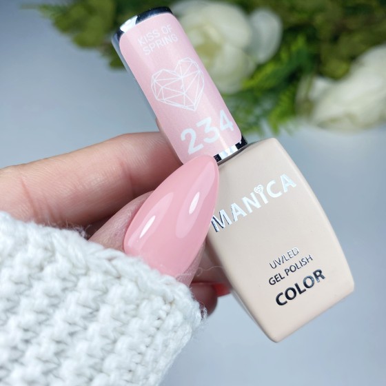 Manica Lakier hybrydowy LED/UV 10ml - Kiss of Spring - 234