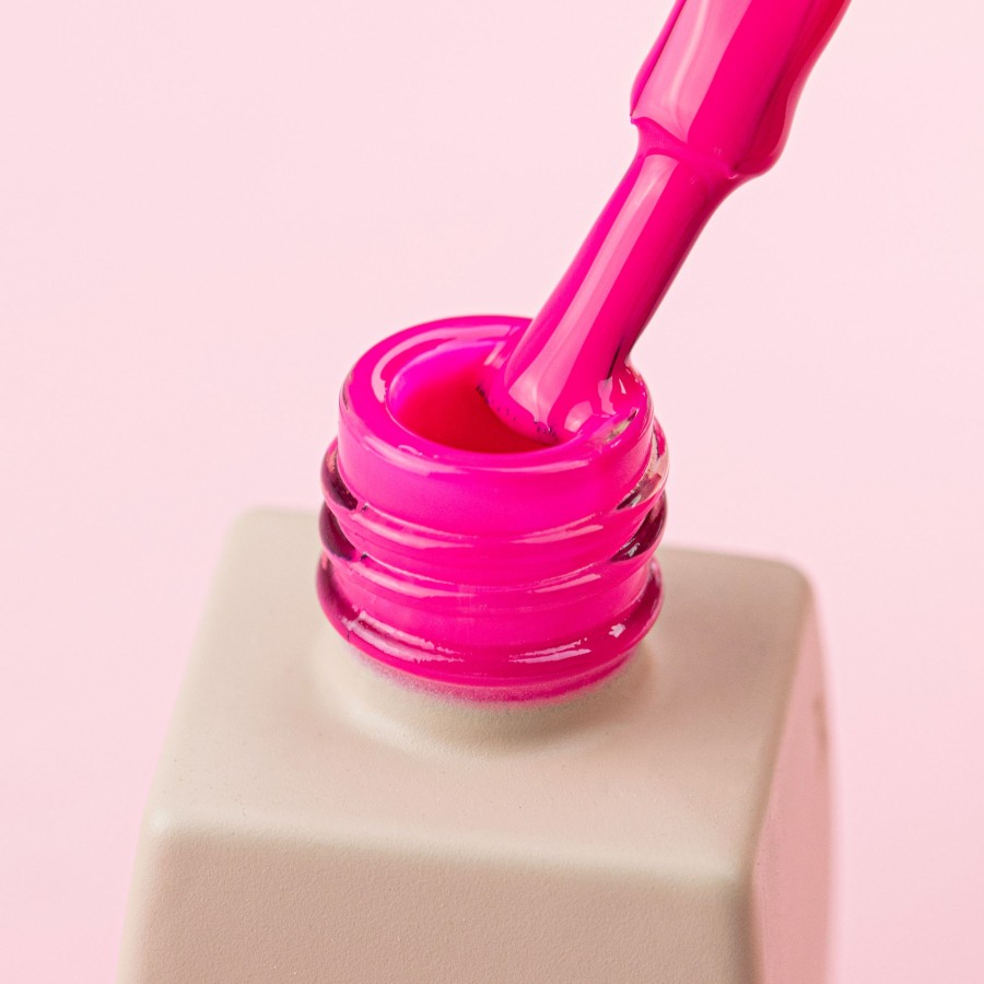 Intensywny Różowy Lakier Hybrydowy LED/UV energiczny | MANICA.PL