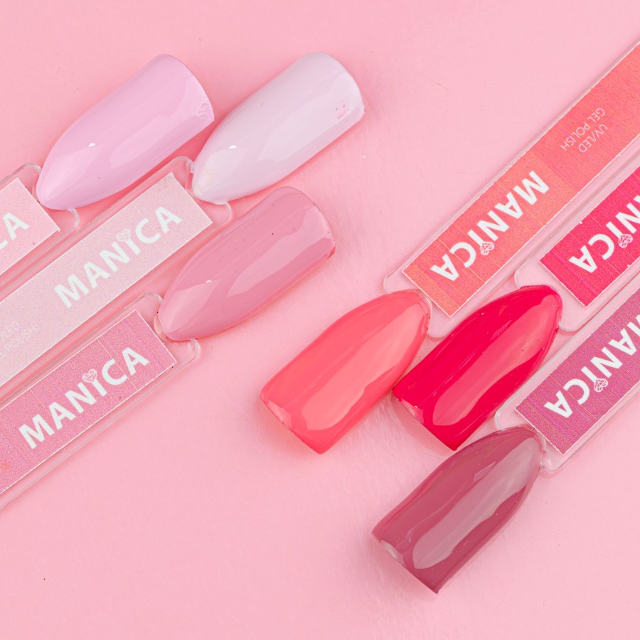 Lakier Hybrydowy LED/UV intensywny Różowy Kolor | MANICA.PL