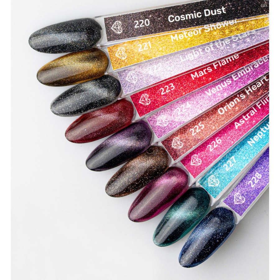 Manica Lakier hybrydowy Cat Eye LED/UV 10ml - Cosmic Dust - 220