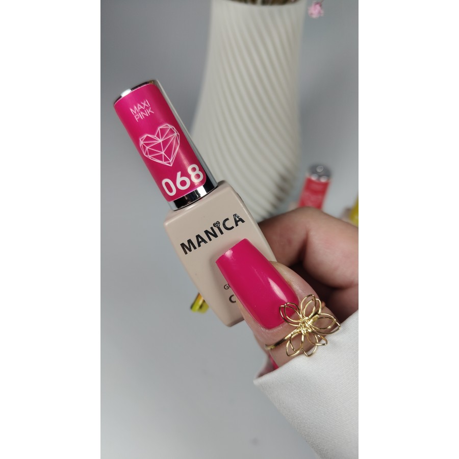 Lakier Hybrydowy LED/UV intensywny Różowy Kolor | MANICA.PL