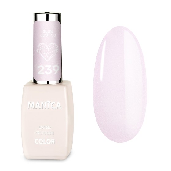 Manica Lakier hybrydowy  LED/UV 10ml - Glow Just So - 239