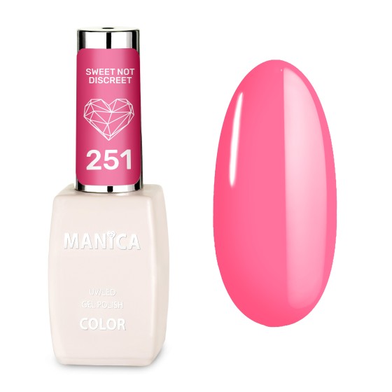 Manica Lakier hybrydowy  LED/UV 10ml - Sweet Not Discreet - 251