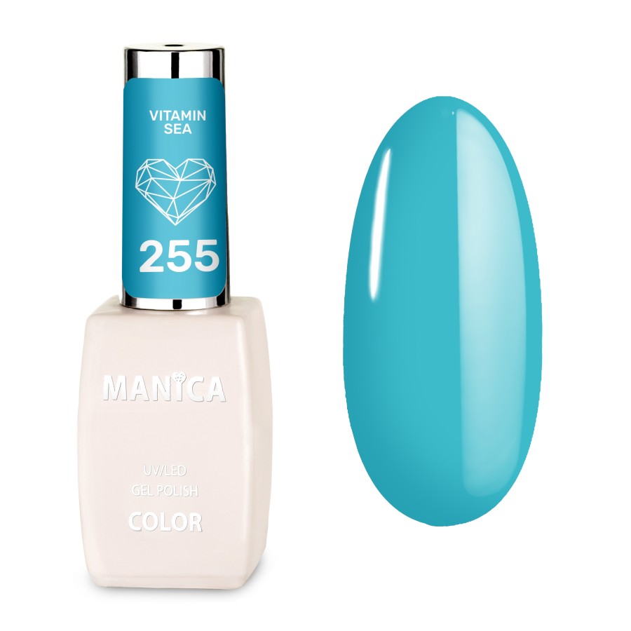 Manica Lakier hybrydowy  LED/UV 10ml - Vitamin Sea - 255