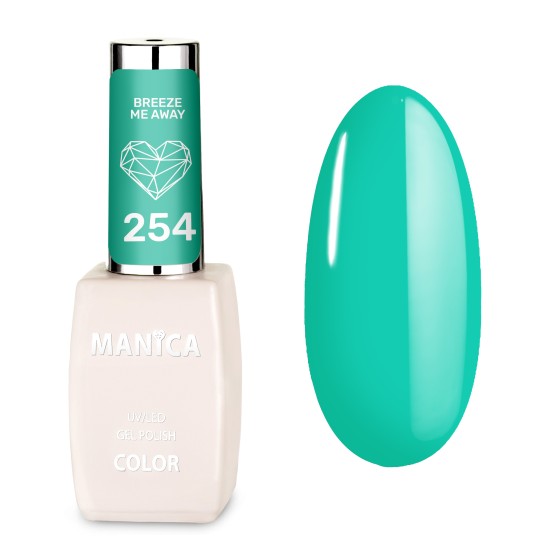 Manica Lakier hybrydowy  LED/UV 10ml - Breeze Me Away - 254
