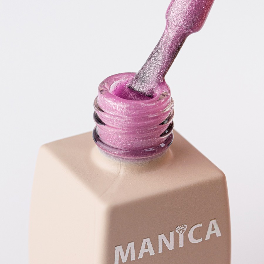 Manica Lakier hybrydowy Cat Eye LED/UV 10ml - Wild Peony  - 257