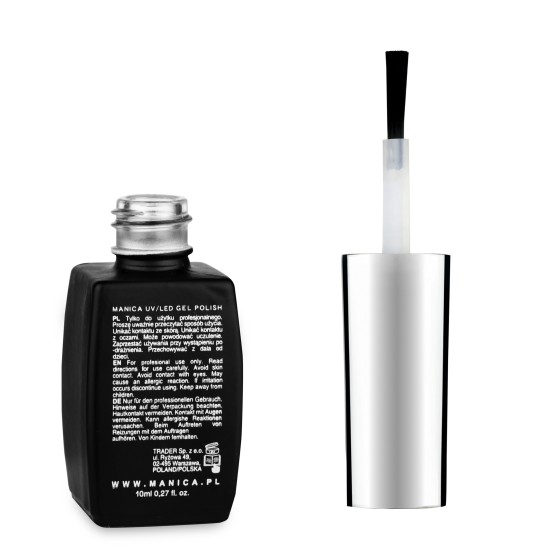Manica Top hybrydowy UV/LED Gel Polish Top Magic Silver 10ml