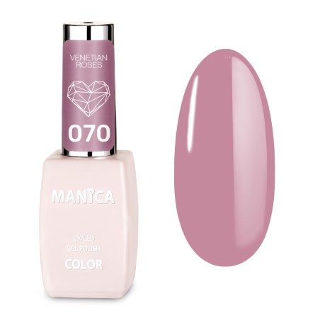 Manica Lakier hybrydowy LED/UV 10ml -  Venetian Roses- 070