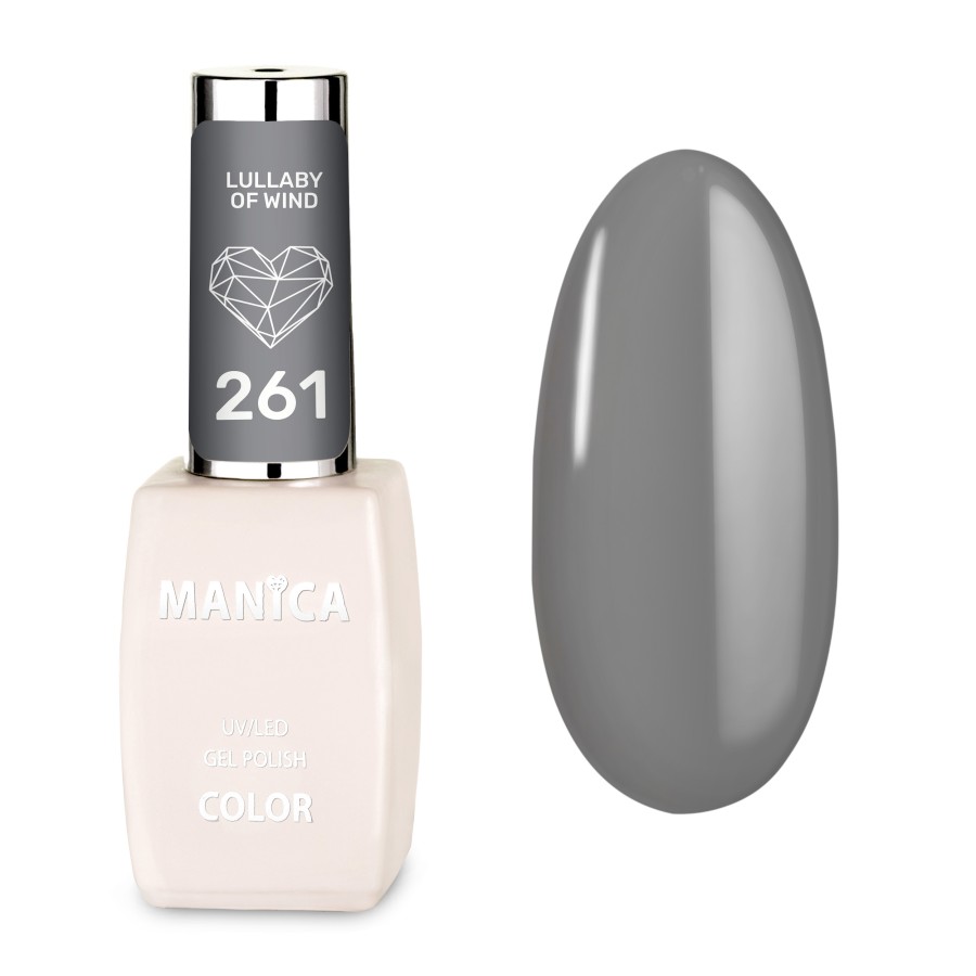 Manica Lakier hybrydowy LED/UV 10ml - Lullaby of Wind  - 261