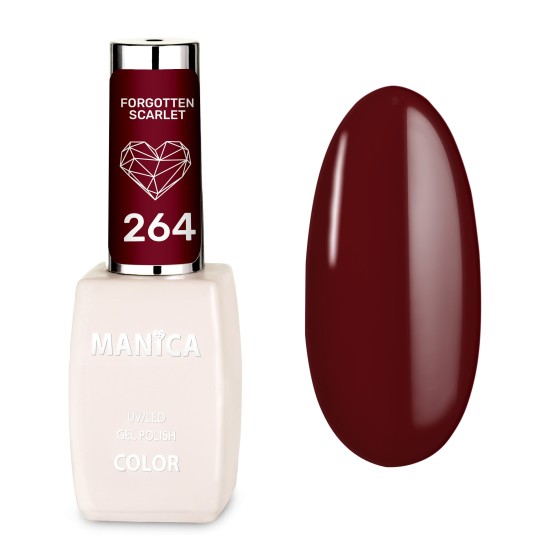 Manica Lakier hybrydowy LED/UV 10ml - Forgotten Scarlet  - 264