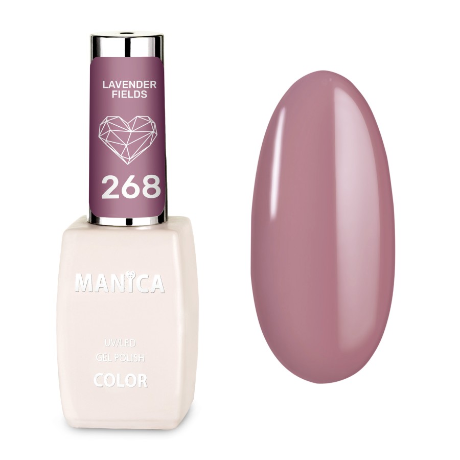 Manica Lakier hybrydowy LED/UV 10ml - Lavender Fields - 268