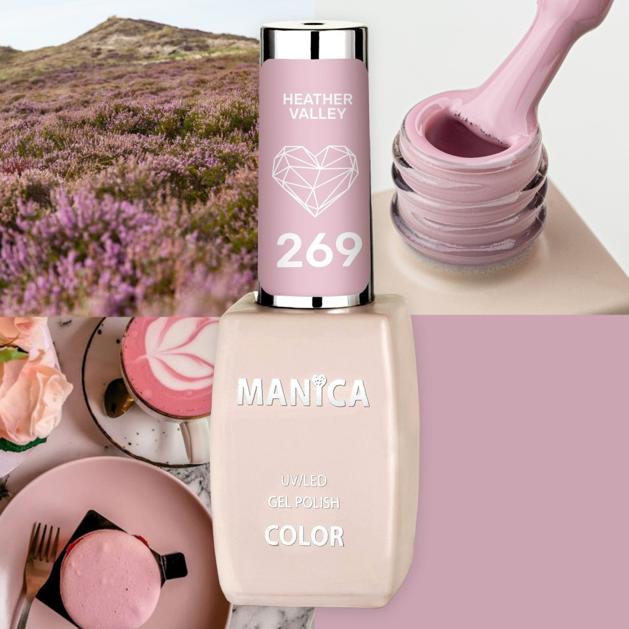 Manica Lakier hybrydowy LED/UV 10ml - Heather Valley - 269