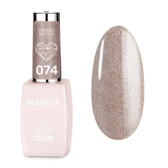 Lakier Hybrydowy LED/UV 10ml Karmelowo- brązowy | MANICA.PL