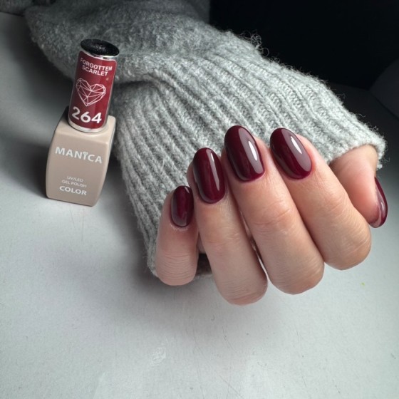 Manica Lakier hybrydowy LED/UV 10ml - Forgotten Scarlet  - 264