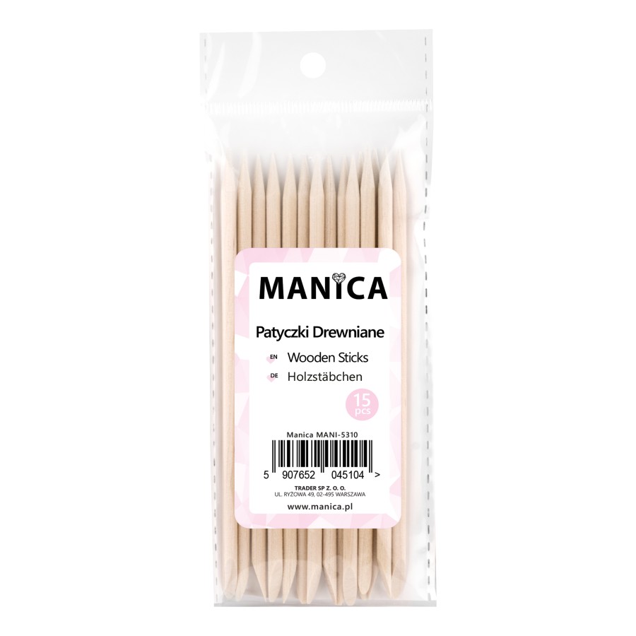 Zestaw Manica Piękne skórki Basic (cążki, cuticle remover, oliwka)
