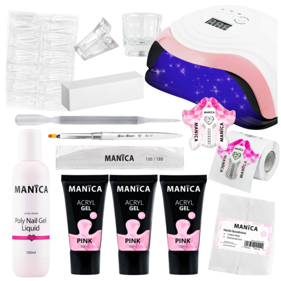 Zestaw akrylożelowy Manica Smart Set