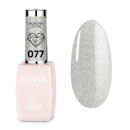 Manica Lakier hybrydowy LED/UV 10ml -  Aurora Glow- 077