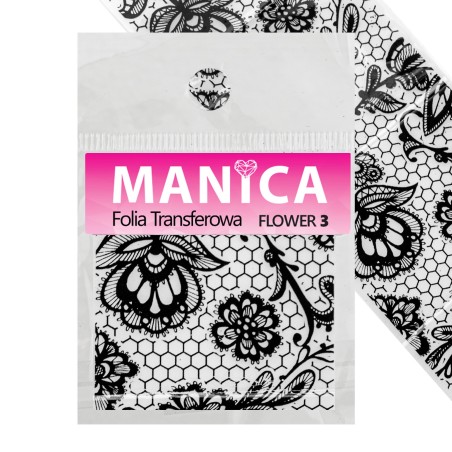 Manica Folia transferowa Flower - 3