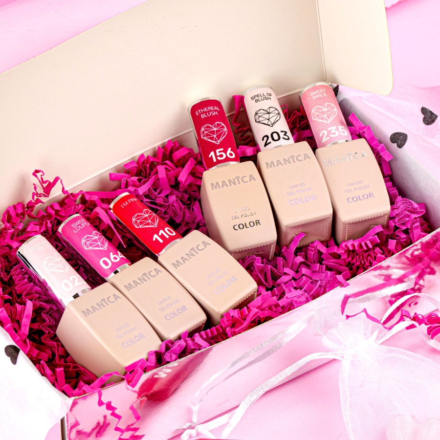 MANICA Zestaw lakierów hybrydowych Pink Dream Set