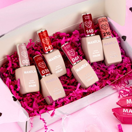 MANICA Zestaw lakierów hybrydowych Red Passion Set