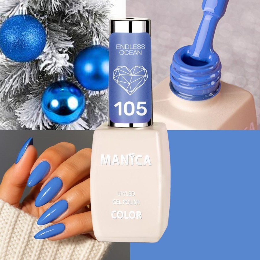 Głęboki Niebieski Lakier Hybrydowy LED/UV wyjątkowy | MANICA.PL