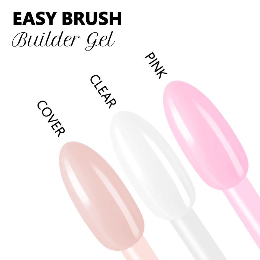 Manica Żel w butelce Easy Brush Builder Gel  - Pink 15ml