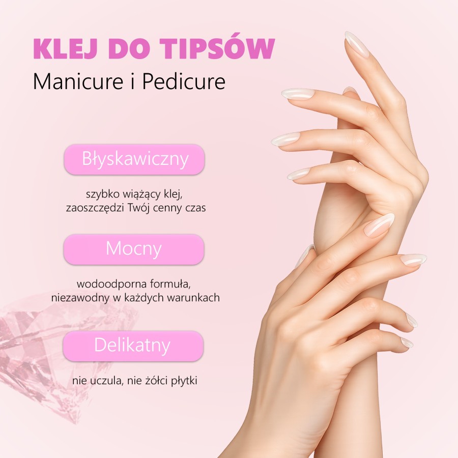Manica klej do tipsów 7,5ml
