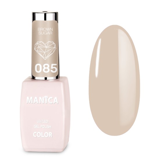 Beżowy Lakier Hybrydowy LED/UV odcień Kawa z mlekiem  | MANICA.PL